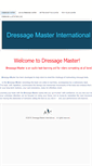 Mobile Screenshot of dressage-master.com